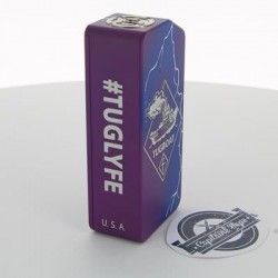 TUGLYFE UNREGULATED BOX MOD V2 [SERIES] Purple/Blue/White Lightning